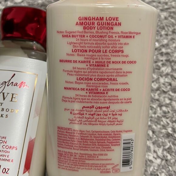 NEW - Bath & Body Works- Gingham LOVE - Picture 3 of 4